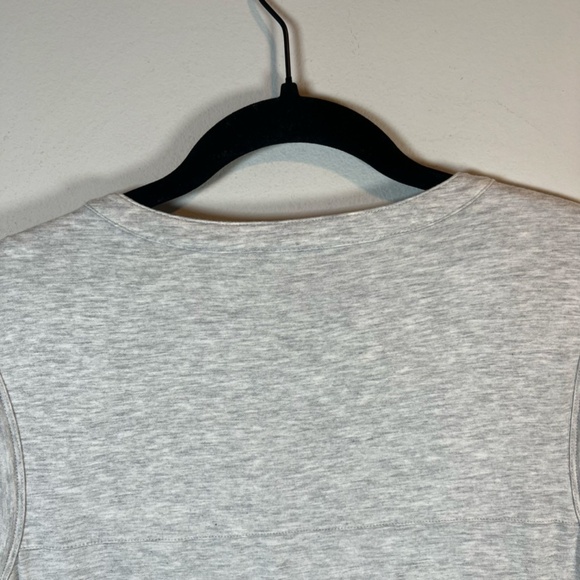 Athleta Women's Hayden Shift Dress Light Gray Soft Jersey Lined Sleeveless Small - Picture 8 of 12